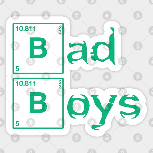 Breaking Bad Boys Sticker by CityNoir